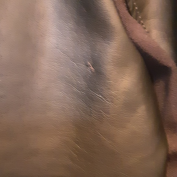 BLACK EMBROIDERED MOTO JACKET XL - Picture 6 of 7